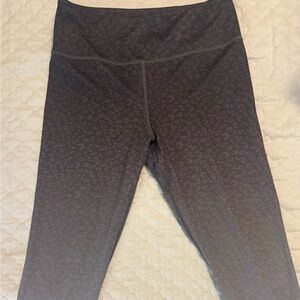 Zyia Active High-Rise Leopard Print Leggings – Gray | Women’s 12